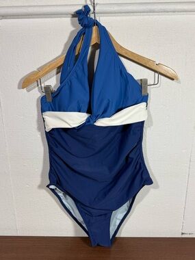 NWT Cupshe Halter Swimsuit Sz. L
